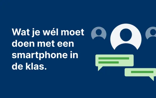 Mobieltjes in de klas